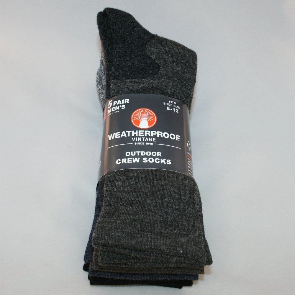 Vintage Weatherproof Outdoor Crew Sox